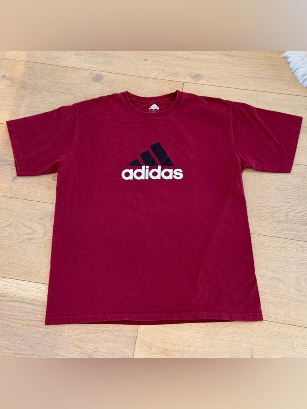adidas' Red Logo Tee